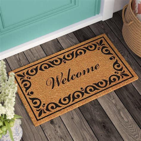 Lindemann Welcome Doormat | Zerbino, Tappeti, Tappeto morbido