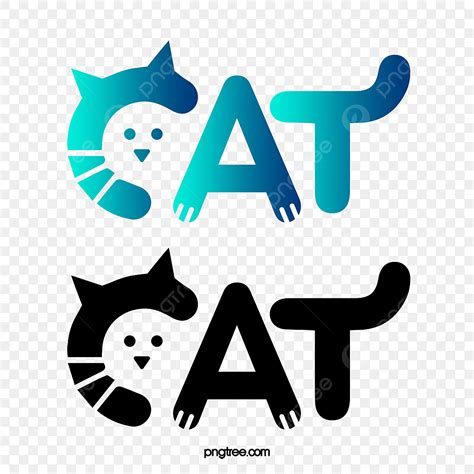 Cats Clipart PNG Images, Cat Logo, Vector Cat Logo, Creative Cat Logo ...