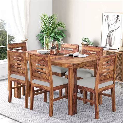 best 6-seater wooden dining tables: 7 Best 6-Seater Wooden Dining ...