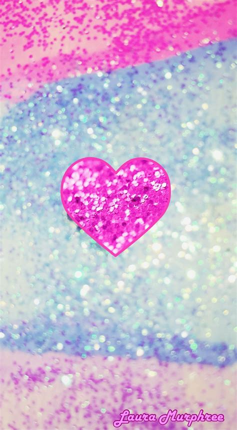 Glitter Background With Hearts (#1242480) - HD Wallpaper & Backgrounds ...