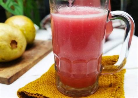 Resep Jus Jambu sehat oleh Dapurdinar - Cookpad