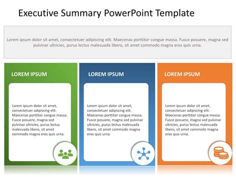 Free Executive Summary PowerPoint Template