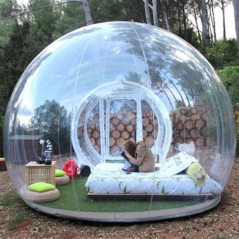 Massive Inflatable Bubble Tent | The Green Head