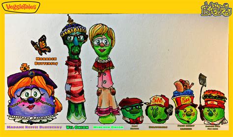 VeggieTales Characters re-detailed 17, debuts 9 by wilduda on DeviantArt