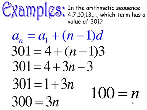 PPT - Arithmetic Sequences PowerPoint Presentation, free download - ID ...