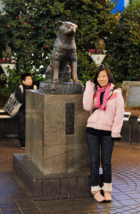 Hachiko Statue in Shibuya by nikonforever on DeviantArt