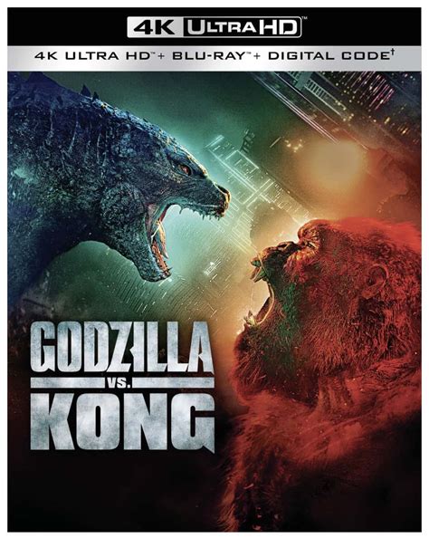 GODZILLA VS. KONG 4K, Blu-ray And DVD Release Details | Seat42F