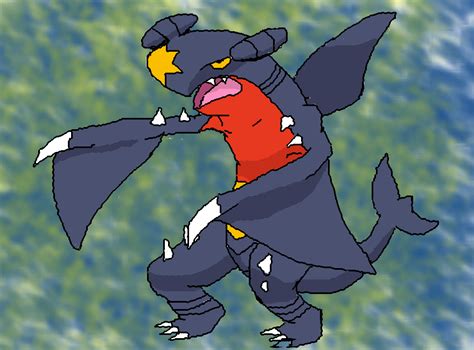 Shiny Garchomp by MagickGOATee on DeviantArt