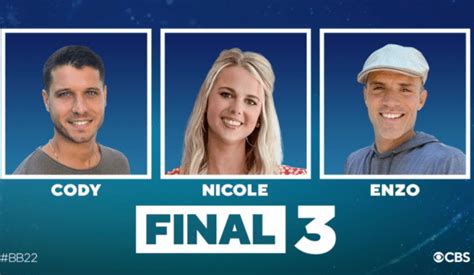 Big Brother spoilers for October 28: Cody to win #BB22 over Nicole ...