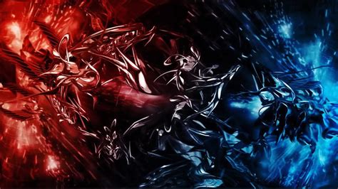 Dark Red vs Dark Blue Abstract Artwork - Free Live Wallpaper ...