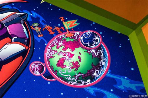 Updated Buzz Lightyear Space Ranger Spin Mural Features Space(ship ...