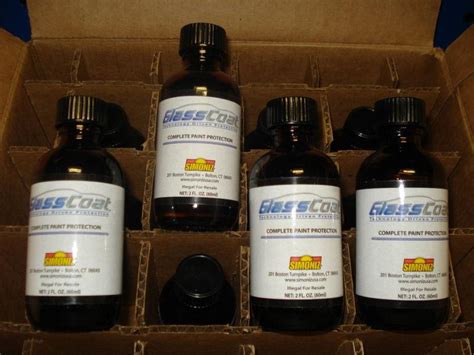 Find 6 BOTTLES OF SIMONIZ GLASSCOAT PAINT PROTECTION 6-2 FL OZ... in ...