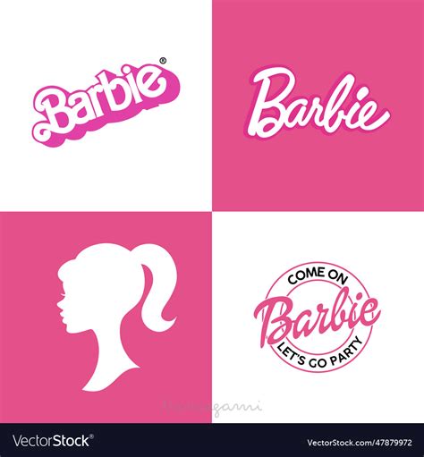 Barbie logo Royalty Free Vector Image - VectorStock