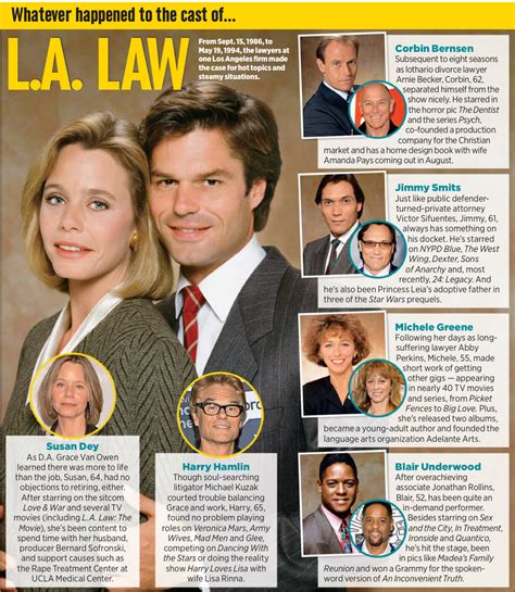 Whatever Happened To: The Cast Of "LA Law” - #IHeartHollywood