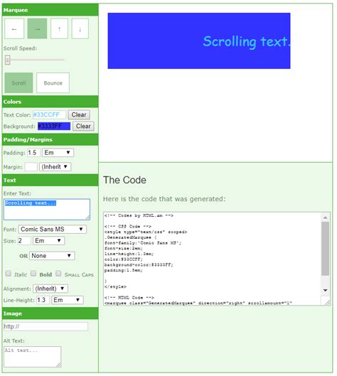 How to put scrolling text into your website pages - ColibriWP