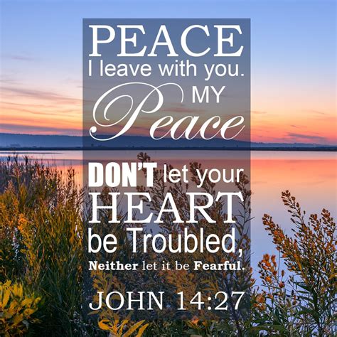 Jesus offers you His peace – Rejoice in Him