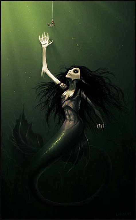 Pin by Amanda Faith Walker on Mermaids | Mermaid drawings, Evil ...