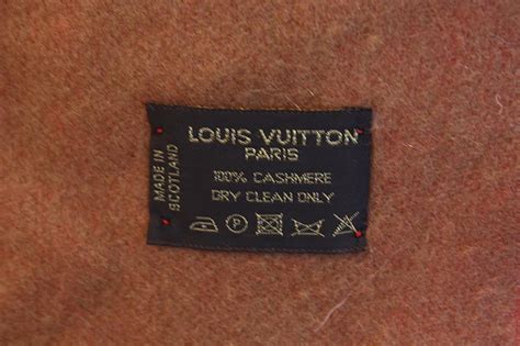 Authentic LOUIS VUITTON Cashmere Scarf at Rice and Beans Vintage