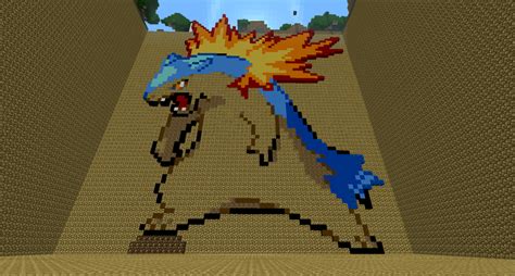 Typhlosion Pixel Art by THE-R4GE on DeviantArt