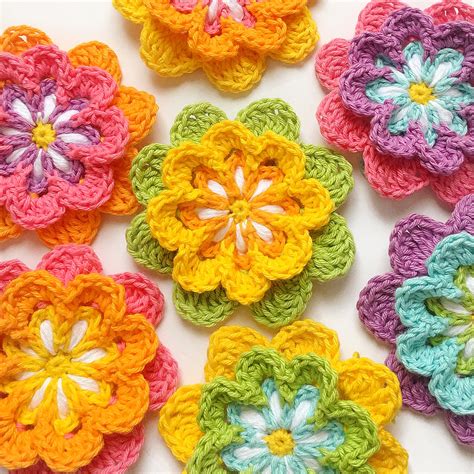 Crochet Flower Pattern Bella Coco - Ava Crochet