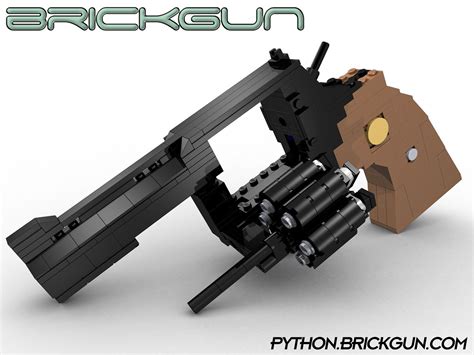 BrickGun's LEGO® Python .357. Our first revolver model with working ...