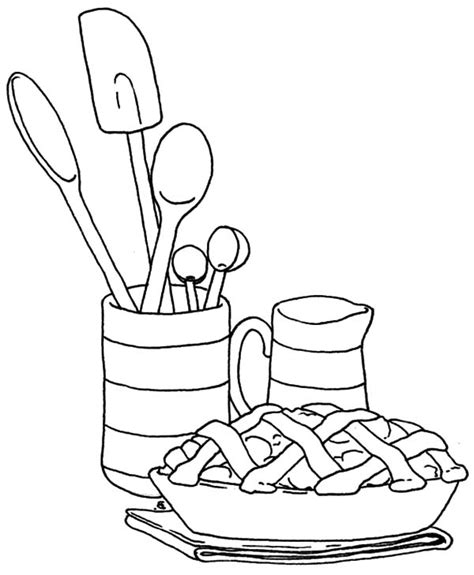 Apple Pie Coloring Pages - Best Coloring Pages For Kids