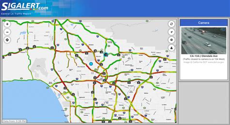 California Traffic Conditions Map - Printable Maps