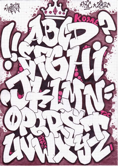 Graffiti Creator Styles: alphabet graffiti