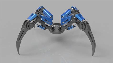 Robot Legs - 3D Model by cat007