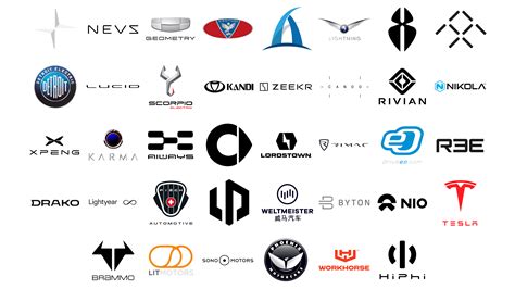 Electric Car Brands and sign, new logo meaning and history, PNG, SVG