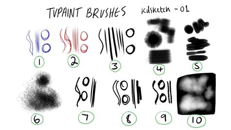 FREE TVPAINT BRUSHES/How to load brushes into TVPaint - YouTube