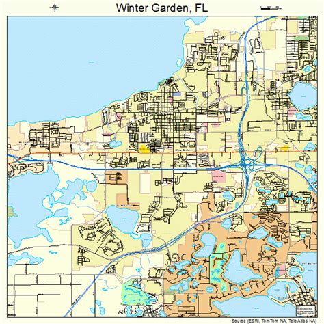 Map Of Winter Garden Florida | Maps Of Florida