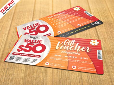 Dribbble - print-ready-gift-voucher-design-psd.jpg by PSD Freebies