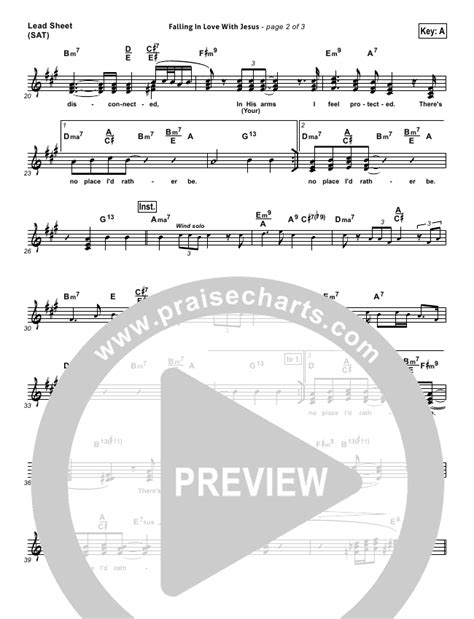 Falling In Love With Jesus Sheet Music PDF (Jonathan Butler) - PraiseCharts