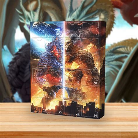 Godzilla Advent Calendar -- The One With 24 Little Doors