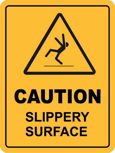 Slippery Surface Sign | SWF Group