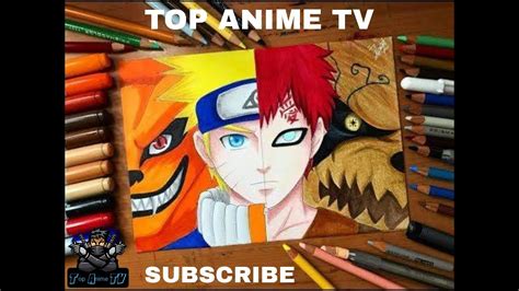 Naruto vs Gaara full fight with English sub - YouTube