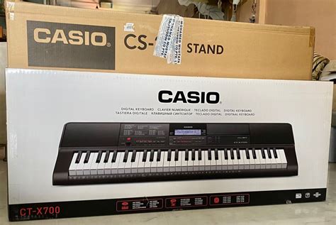 Casio Keyboard with stand, Hobbies & Toys, Music & Media, Musical ...