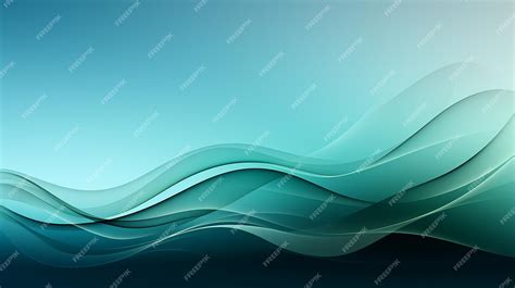 Premium AI Image | Teal_abstract_luxury_gradient_background