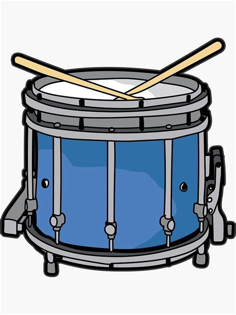 MARCHING DRUM Snare Drum Player Sticker by Moonpie90 | Drum player ...