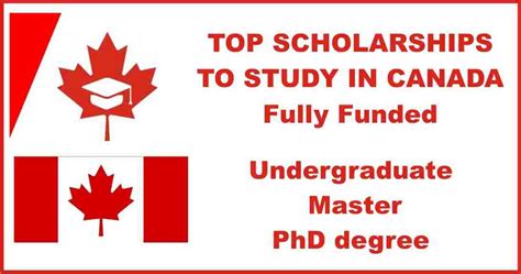 Top Scholarships to Study in Canada | Fully Funded