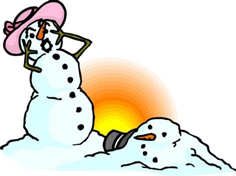 melted snowman clipart - Clipground