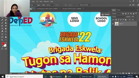 Brigada Eskwela 2022 Logo Editable Paw - IMAGESEE