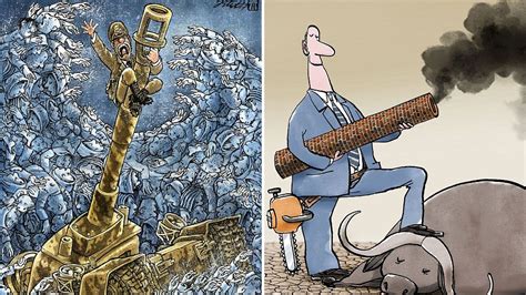 The dying art of political satire: Winners of LIBEX 2022 cartoon ...