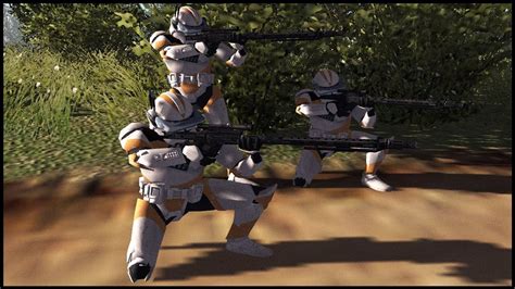 Clone Snipers Move Ahead of the Army - Men of War: Star Wars Mod Battle ...