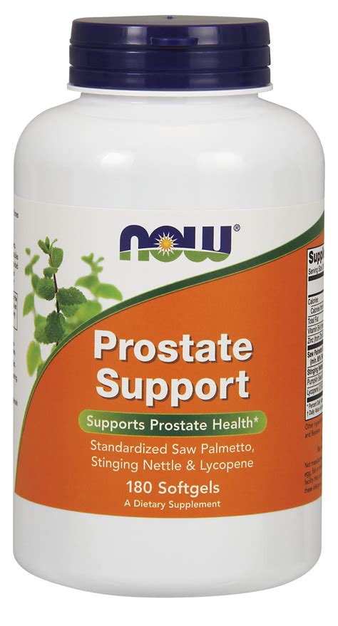 NOW Supplements, Prostate Support, Prostate Support, with Standardized ...