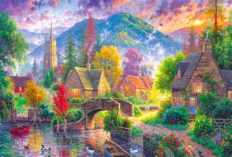 Adult Jigsaw Puzzle Scenery Landscape Zagorohoria Mountains Greece ...