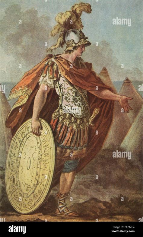 Achilles after the death of Patrocles. Character design after the Stock ...