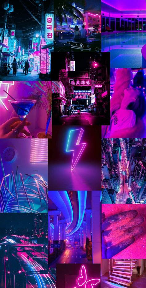 Blue and Pink Aesthetic Neon Wallpapers - Top Những Hình Ảnh Đẹp