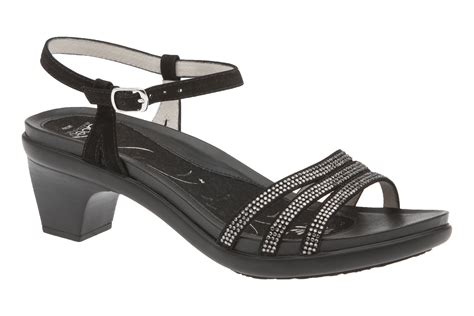 ABEO Footwear - ABEO Grace Metatarsal - Mid Heel Sandals in Black ...